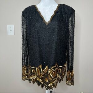 NWT. Lawrence Kazar New York Blouse